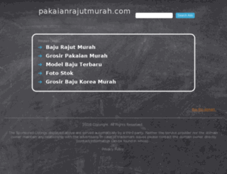 pakaianrajutmurah.com screenshot