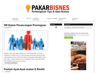 pakarbisnes.com screenshot