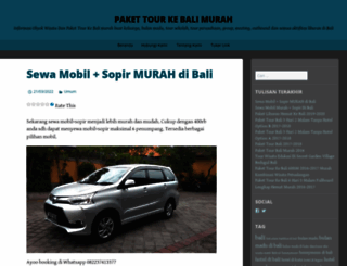 paketbalimurah.wordpress.com screenshot