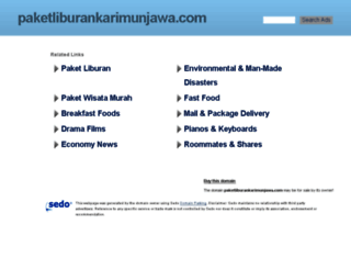 paketliburankarimunjawa.com screenshot