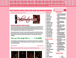 pakicouture.com screenshot