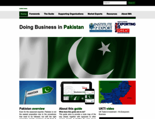 pakistan.doingbusinessguide.co.uk screenshot