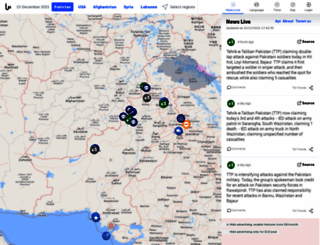 pakistan.liveuamap.com screenshot