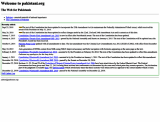 pakistani.org screenshot