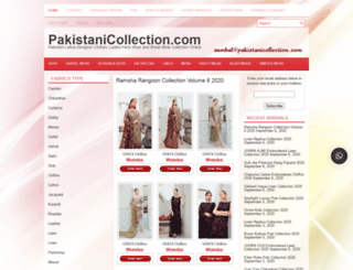 pakistanicollection.com screenshot