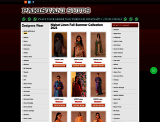 pakistanisuits.com screenshot