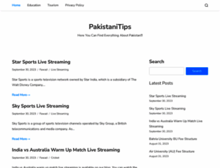 pakistanitips.com screenshot