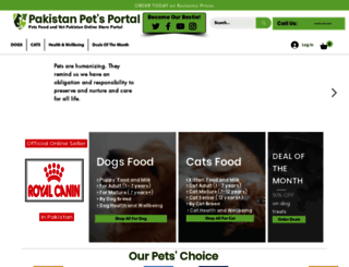 pakistanpets.com screenshot