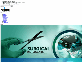 pakistansurgical.com screenshot