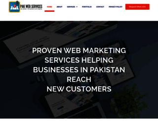 pakistanwebservices.com screenshot