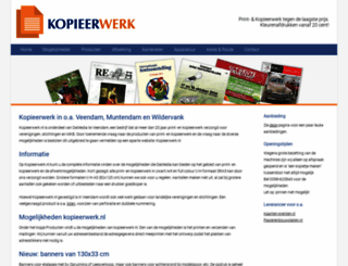 pakketshopveendam.nl screenshot