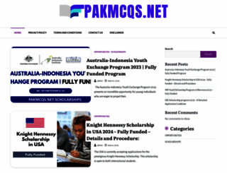 pakmcqs.net screenshot