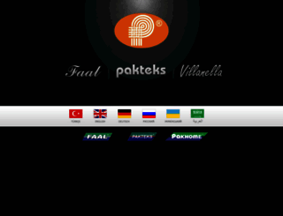 pakteks.com.tr screenshot