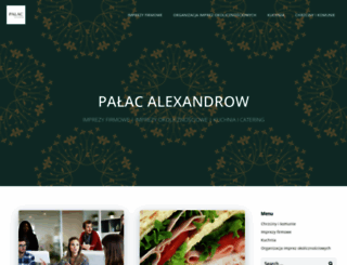 palacalexandrow.com.pl screenshot