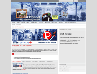palaceplanet.net screenshot