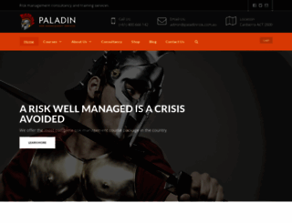 paladinrisk.com.au screenshot