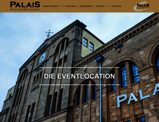 palais-kulturbrauerei.de screenshot