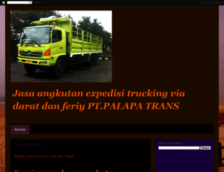 palapa-transport.blogspot.com screenshot