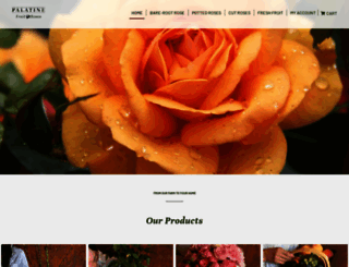 palatineroses.com screenshot