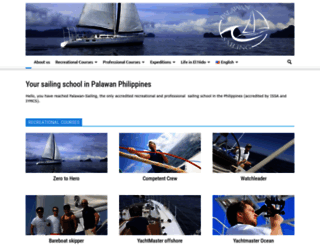palawan-sailing.com screenshot