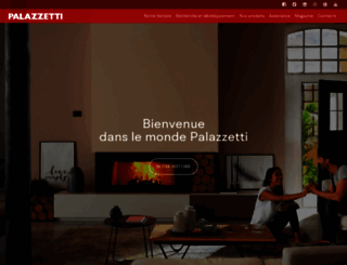 palazzetti.fr screenshot