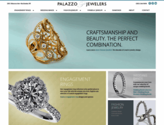 palazzojewelers.com screenshot