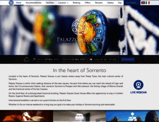 palazzostarace.com screenshot
