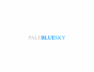 palebluesky.co.za screenshot