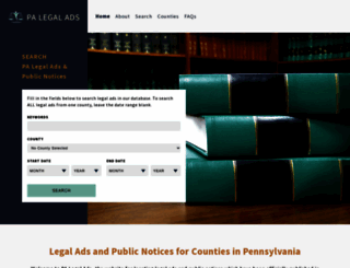 palegalads.org screenshot