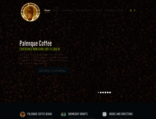 palenquecoffeehouse.com screenshot