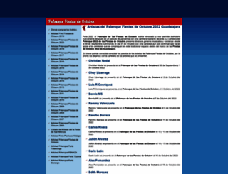 palenquefiestasdeoctubre.com screenshot