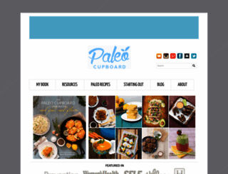 paleocupboard.com screenshot