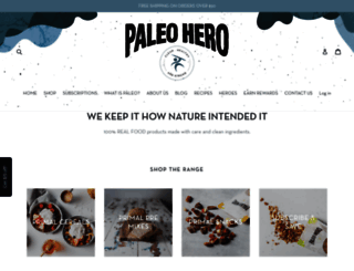 paleohero.com.au screenshot