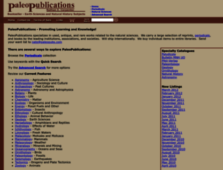 paleopubs.com screenshot