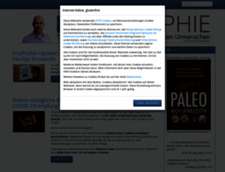 paleosophie.de screenshot