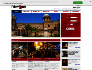 palermhotels.it screenshot