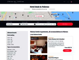 palermo-top-hotels.com screenshot