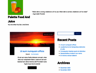 palettefoodandjuice.com screenshot