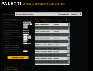 paletti-profilsysteme.de screenshot