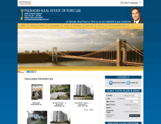 palisadesrealestatefortlee.com screenshot
