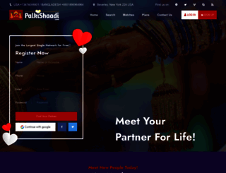 palkishaadi.com screenshot