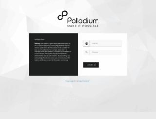 palladium.compliancedesktop.com screenshot