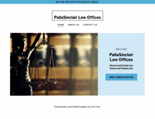 pallasinclair.com screenshot