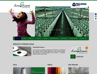 pallavaagroup.com screenshot