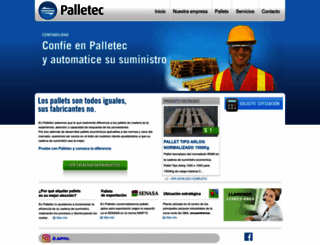 palletec.com.ar screenshot