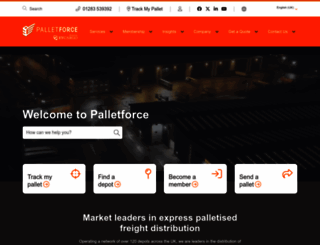 palletforce.com screenshot