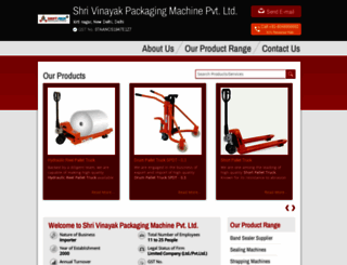 pallettrucksupplier.com screenshot