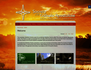 pallottine.org.au screenshot
