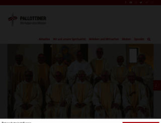pallottiner.org screenshot