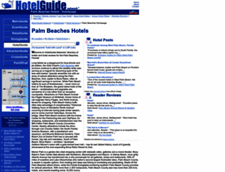 palm.beaches.hotelguide.net screenshot